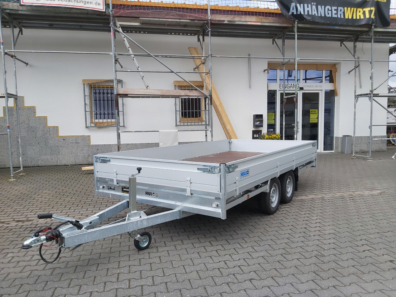 MEDAX - 2 3000 405x203x30cm 12" niedrig Fahrwerk (XL) 3000kg - Plato prikolica: slika 1 MEDAX - 2 3000 405x203x30cm 12" niedrig Fahrwerk (XL) 3000kg - Plato prikolica: slika 1