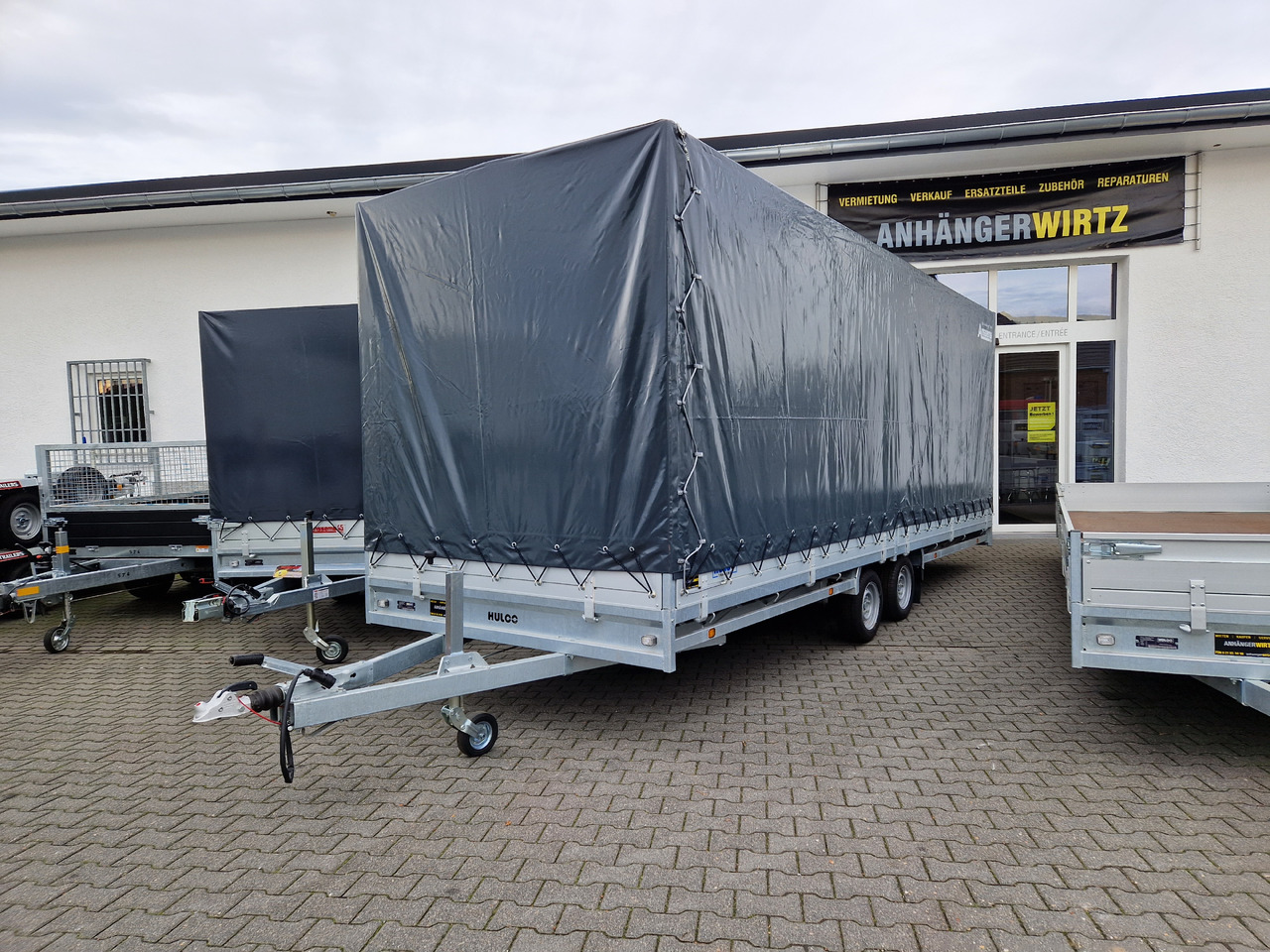 MEDAX - 2 3000 611x203x210cm Hochplane 12" niedrig Fahrwerk 3000kg - Prikolica sa ceradom: slika 5 MEDAX - 2 3000 611x203x210cm Hochplane 12" niedrig Fahrwerk 3000kg - Prikolica sa ceradom: slika 5