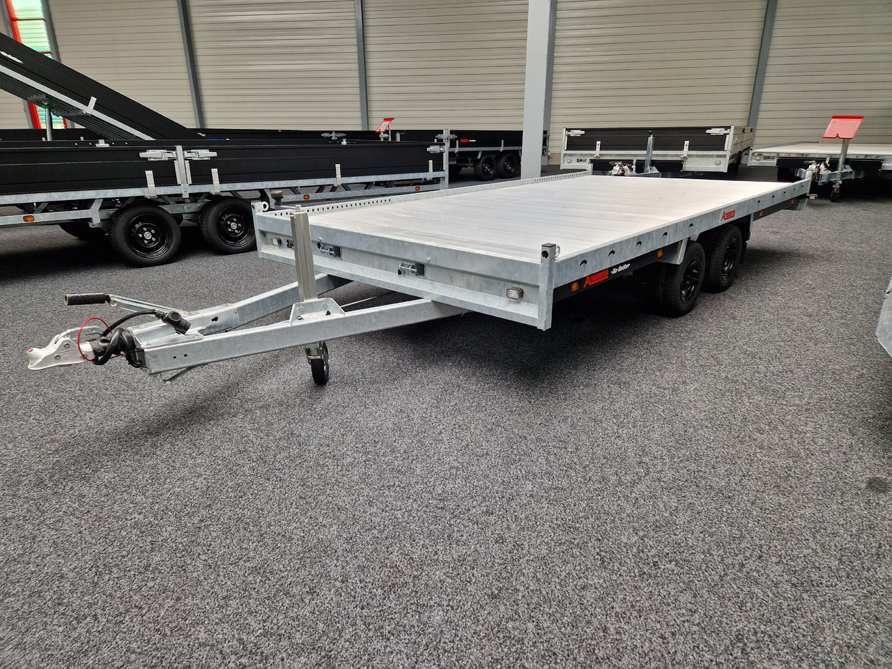 MSX 3000 Go Getter Multitransporter 405x200cm Aluboden Alufelgen black LED Beleuchtung 10" 3000kg - Prikolica za motor: slika 1 MSX 3000 Go Getter Multitransporter 405x200cm Aluboden Alufelgen black LED Beleuchtung 10" 3000kg - Prikolica za motor: slika 1