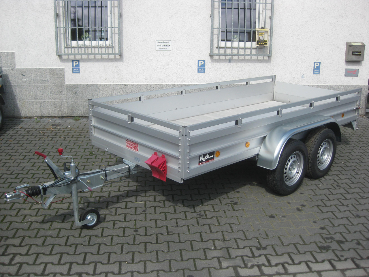 PKW Anhänger Koch Aluline+ 350x150x44cm ALUBODEN (L) 2600kg - Prikolica za automobil: slika 2 PKW Anhänger Koch Aluline+ 350x150x44cm ALUBODEN (L) 2600kg - Prikolica za automobil: slika 2