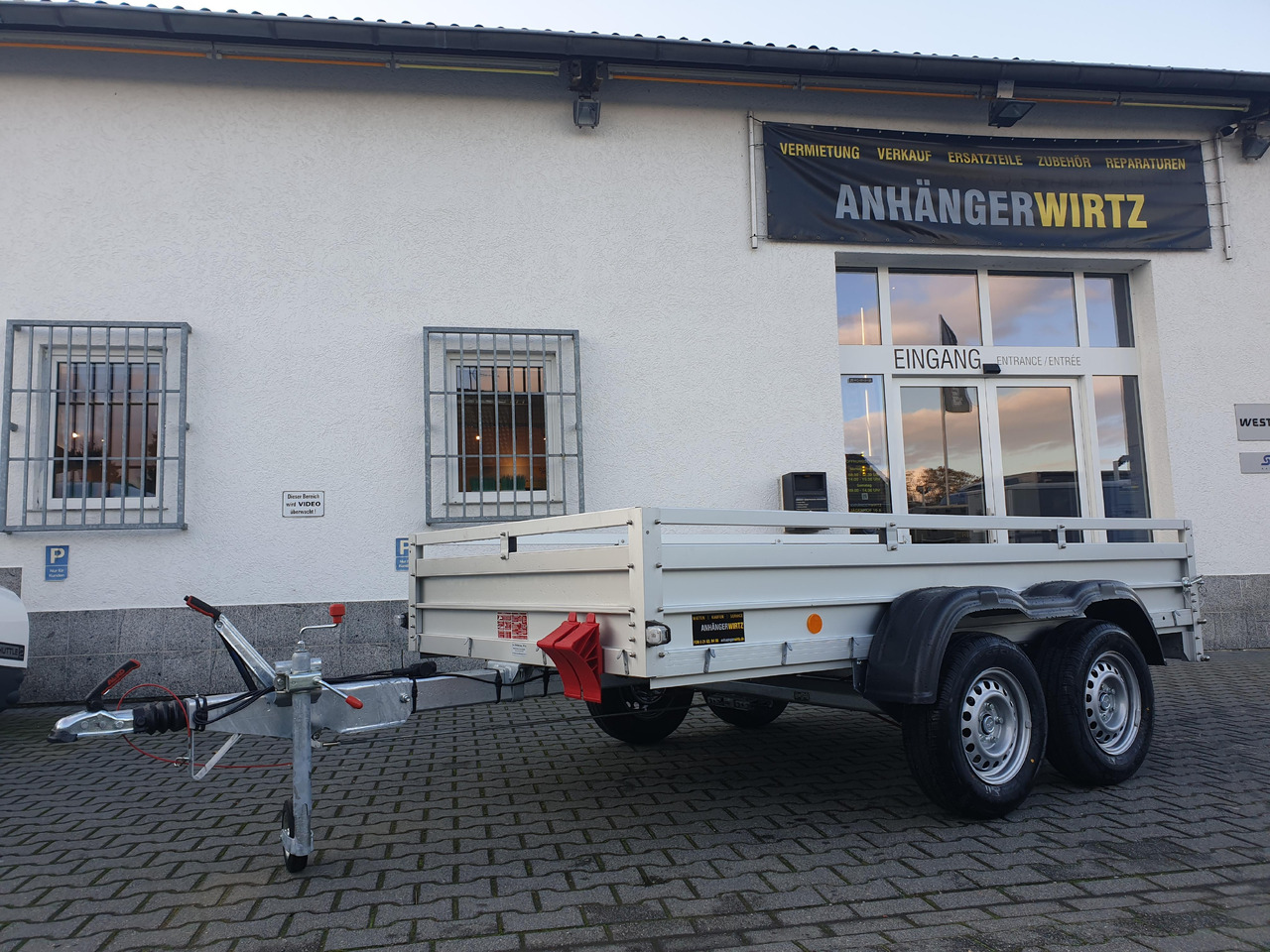 PKW Anhänger Koch Aluline 7.20 150.300.20 Hobbyline 300x150x44cm (M) 2000kg - Plato prikolica: slika 1 PKW Anhänger Koch Aluline 7.20 150.300.20 Hobbyline 300x150x44cm (M) 2000kg - Plato prikolica: slika 1