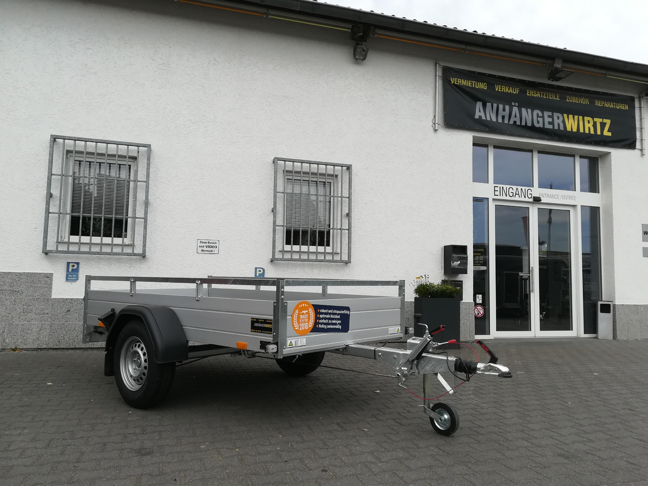 Prikolica za automobil Saris Anhänger DV135 McAlu Pro MP 255x133x43cm (S) 1350kg Online Aktion Modell 2024: slika 10
