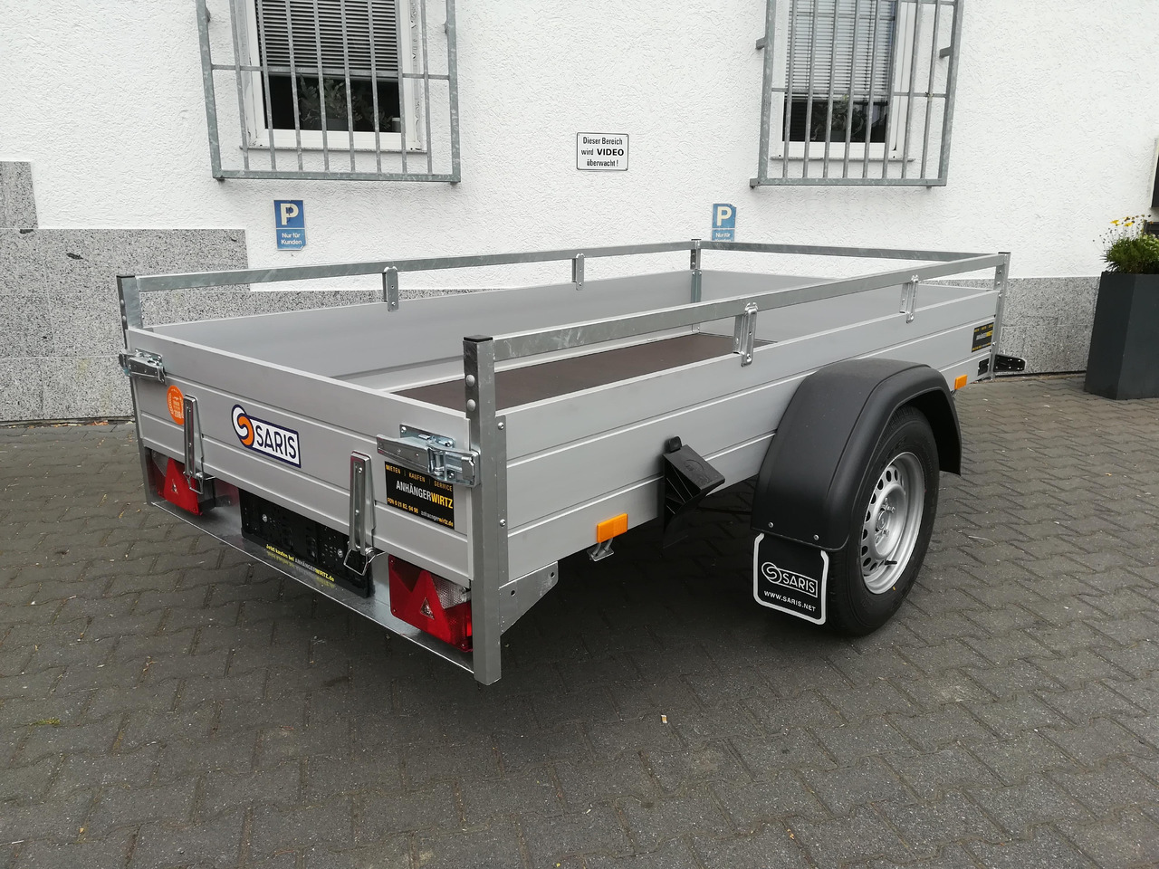 Prikolica za automobil Saris Anhänger DV135 McAlu Pro MP 255x133x43cm (S) 1350kg Online Aktion Modell 2024: slika 7