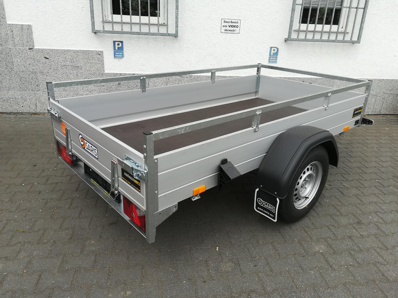 Prikolica za automobil Saris Anhänger DV135 McAlu Pro MP 255x133x43cm (S) 1350kg Online Aktion Modell 2024: slika 6