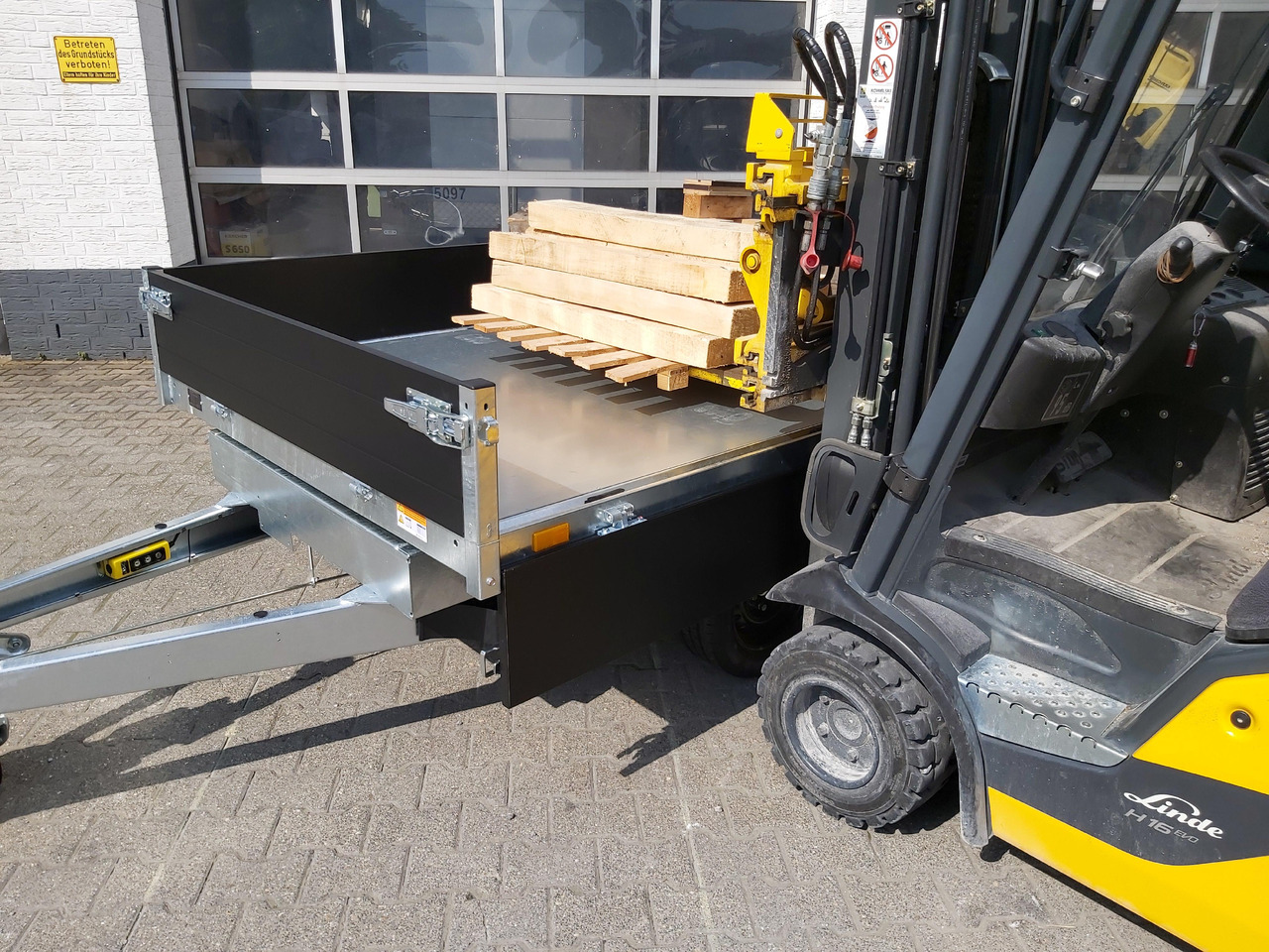 Prikolica istovarivača Saris Kipper K3 276 170 2700 2 E 276x170x30cm black Edition Elektro 13" (S) 2700kg Januar Aktion: slika 8