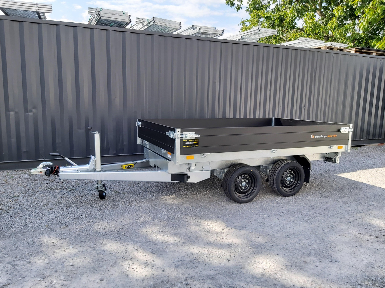 Prikolica istovarivača Saris Kipper K3 276 170 2700 2 E 276x170x30cm black Edition Elektro 13" (S) 2700kg Januar Aktion: slika 12