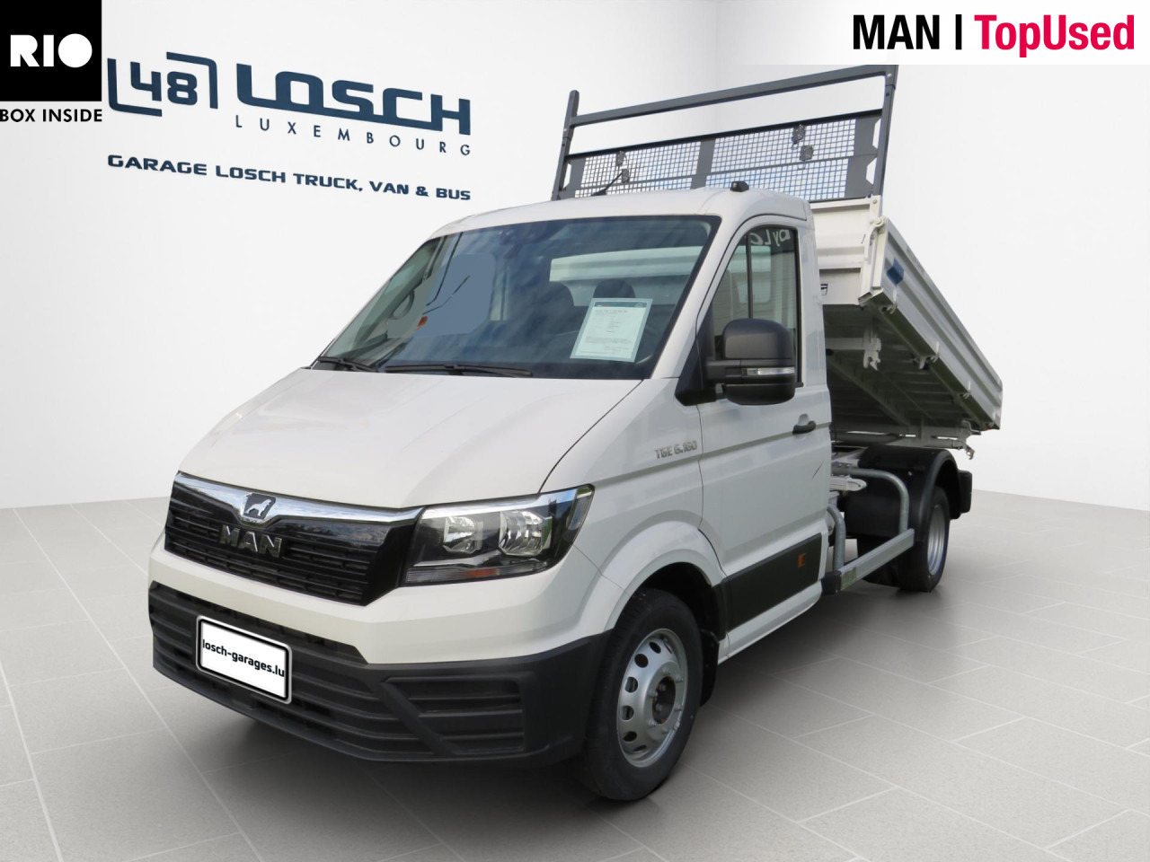 MAN TGE 6.160 4X2 L3 SB EK Meiller-DSK RWD Klima AHK - Dostavno vozilo istovarivač: slika 1 MAN TGE 6.160 4X2 L3 SB EK Meiller-DSK RWD Klima AHK - Dostavno vozilo istovarivač: slika 1