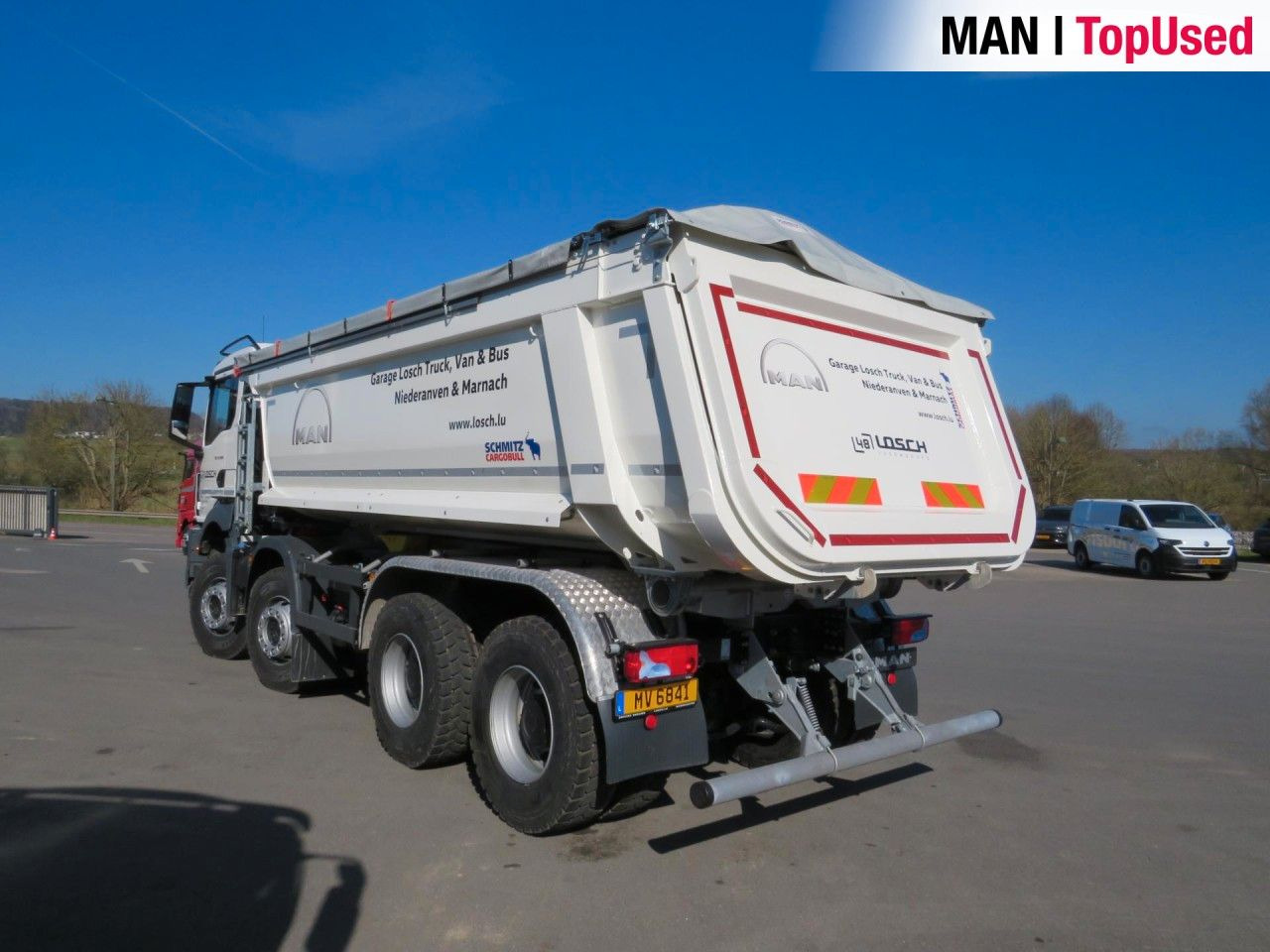 MAN TGS 41.480 8x4 BB CH Schmitz Muldenkipper - Kamion za utovaranje kontejnera: slika 3 MAN TGS 41.480 8x4 BB CH Schmitz Muldenkipper - Kamion za utovaranje kontejnera: slika 3