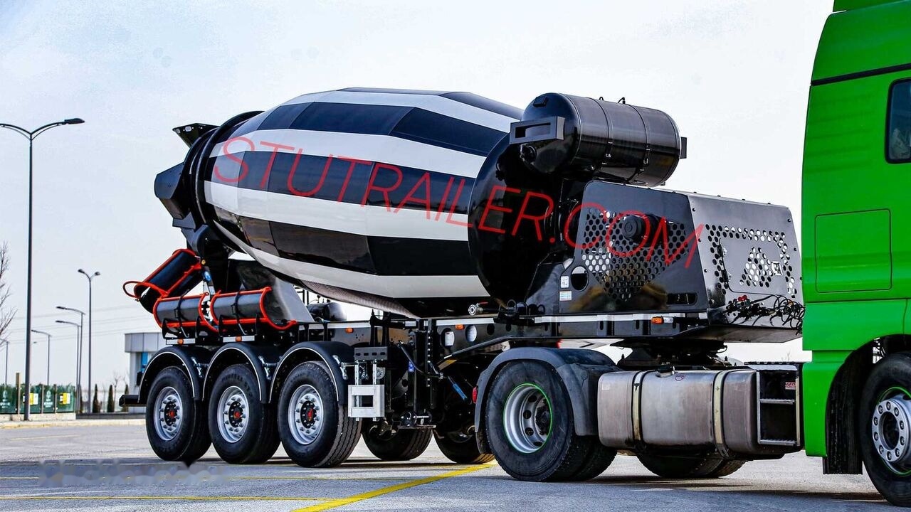 STU 14,7M3 MIXER TRAILER - Poluprikolica mikser: slika 1 STU 14,7M3 MIXER TRAILER - Poluprikolica mikser: slika 1