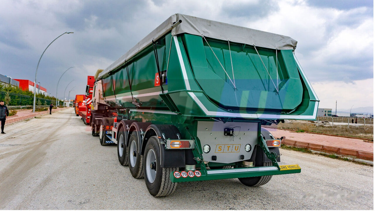 STU 3 AXLE TIPPER TRAILER / 3 ESSİEUX REMORQUE BENNE - Poluprikolica istovarivača: slika 5 STU 3 AXLE TIPPER TRAILER / 3 ESSİEUX REMORQUE BENNE - Poluprikolica istovarivača: slika 5