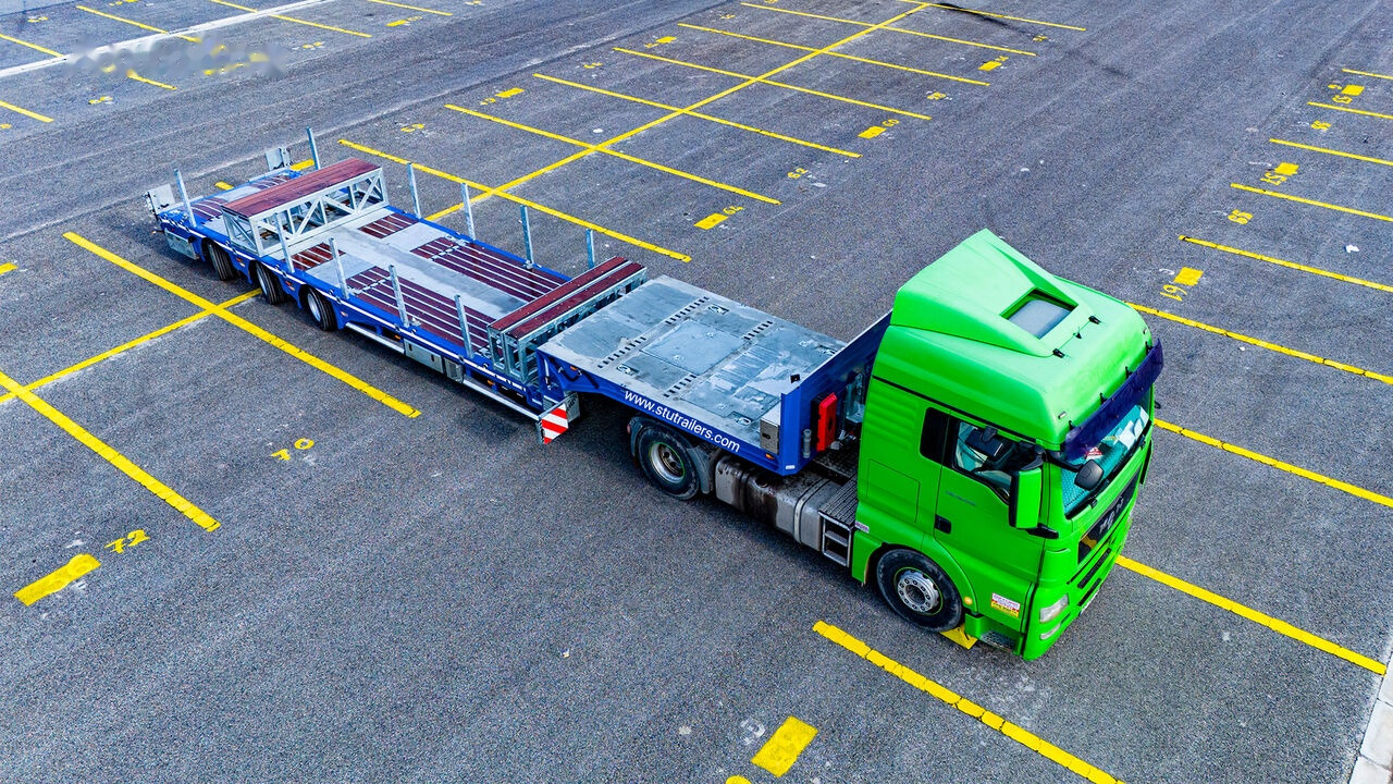 STU 3 Axle Hydraulic Steering Low Loader - Niska poluprikolica za prevoz: slika 5 STU 3 Axle Hydraulic Steering Low Loader - Niska poluprikolica za prevoz: slika 5