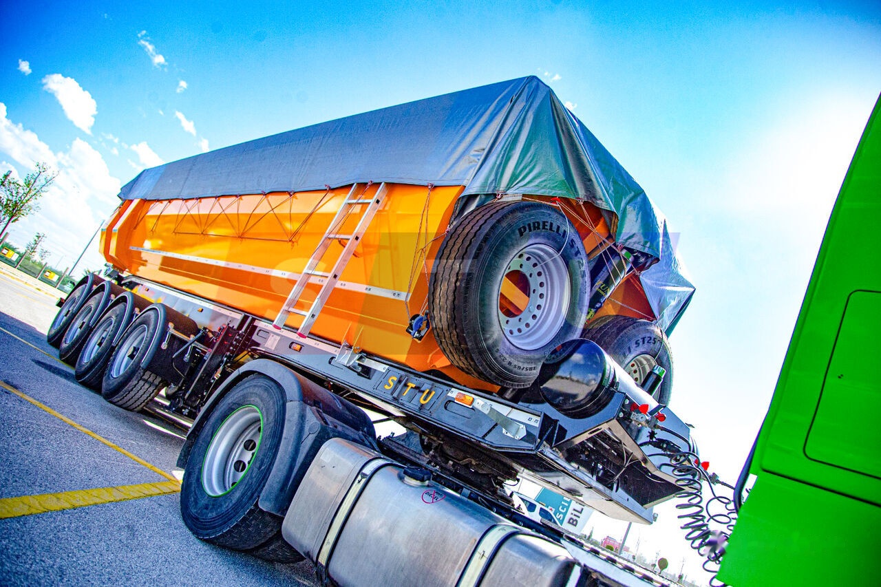 STU 4 AXLE TIPPER TRAILER / 4 ESSİEUX BENNE REMORQUE - Poluprikolica istovarivača: slika 2 STU 4 AXLE TIPPER TRAILER / 4 ESSİEUX BENNE REMORQUE - Poluprikolica istovarivača: slika 2
