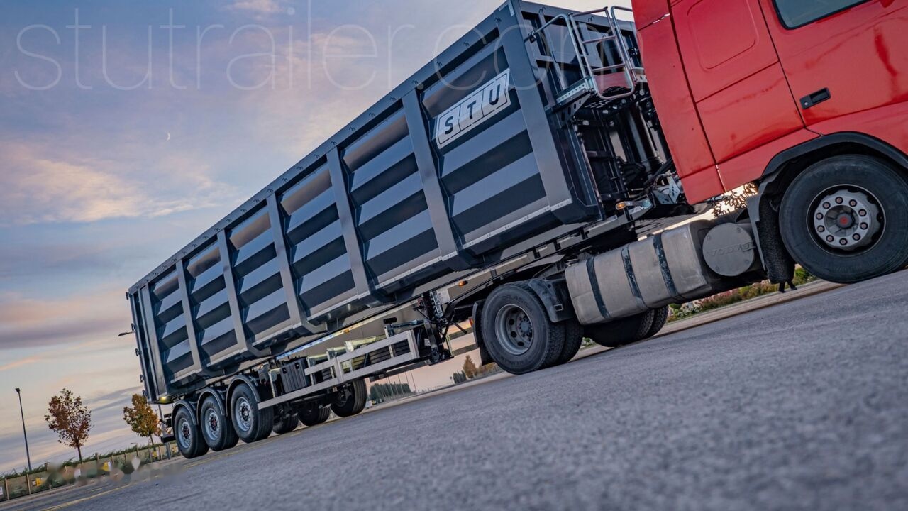 STU 71m3 Tipper Trailer For Scrap Metal - Poluprikolica istovarivača: slika 1 STU 71m3 Tipper Trailer For Scrap Metal - Poluprikolica istovarivača: slika 1