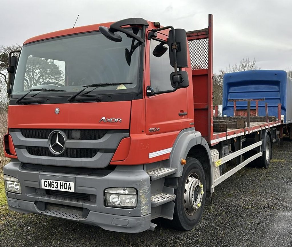 Mercedes Axor 1824 - Kamion sa tovarnim sandukom: slika 1 Mercedes Axor 1824 - Kamion sa tovarnim sandukom: slika 1