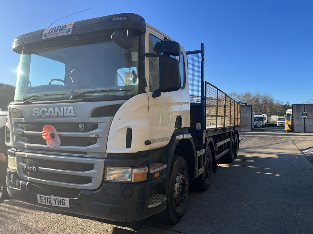 Scania P400 8x4 Rigid - Kamion sa tovarnim sandukom: slika 1 Scania P400 8x4 Rigid - Kamion sa tovarnim sandukom: slika 1