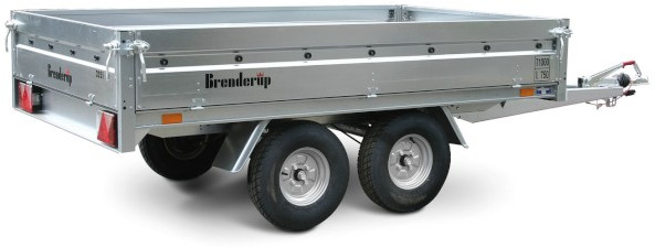 Brenderup 3251STB1300, 1000 kg, Stahl Hochlader, 2500 x 1420 x 350 mm - Prikolica za automobil: slika 4 Brenderup 3251STB1300, 1000 kg, Stahl Hochlader, 2500 x 1420 x 350 mm - Prikolica za automobil: slika 4
