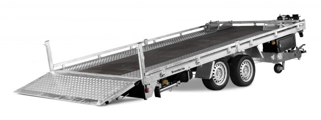 Brenderup 6420 Alu, 64203500, Hochlader kippbar 3,5 t. 4080x2050x100mm - Prikolica za automobil: slika 1 Brenderup 6420 Alu, 64203500, Hochlader kippbar 3,5 t. 4080x2050x100mm - Prikolica za automobil: slika 1