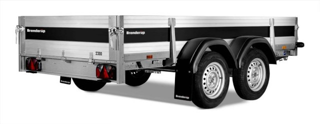 Brenderup Tieflader 2300ATB2000 Alu, 2,0 to. 3010x1530x400mm - Prikolica za automobil: slika 2 Brenderup Tieflader 2300ATB2000 Alu, 2,0 to. 3010x1530x400mm - Prikolica za automobil: slika 2