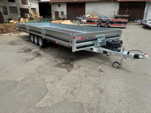 Brian James Cargo Connect Universalanhänger 476-6024-35-3-12, 6000 x 2430 x 300 mm, 3,5 to., 12 Zoll - Prikolica za automobil: slika 1 Brian James Cargo Connect Universalanhänger 476-6024-35-3-12, 6000 x 2430 x 300 mm, 3,5 to., 12 Zoll - Prikolica za automobil: slika 1