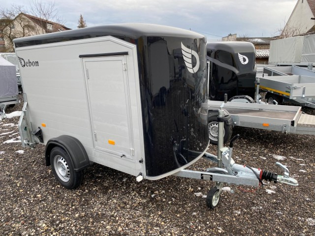 Cheval Liberte Debon C255 Alu + Türe 1300 kg, 100 km/h, 255x125x155cm - Prikolica sa zatvorenim sandukom: slika 1 Cheval Liberte Debon C255 Alu + Türe 1300 kg, 100 km/h, 255x125x155cm - Prikolica sa zatvorenim sandukom: slika 1