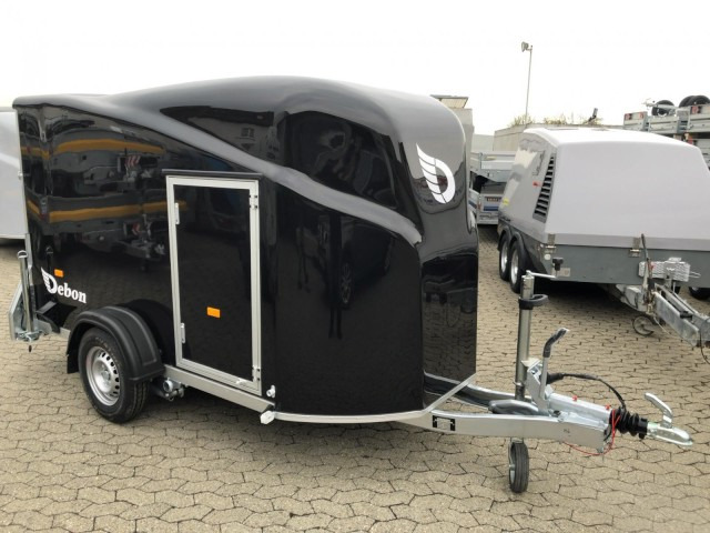 Cheval Liberte Debon Cargo 2 Poly + Türe schwarz 1300 kg, 100 km/h, 300x155x168cm - Prikolica sa zatvorenim sandukom: slika 1 Cheval Liberte Debon Cargo 2 Poly + Türe schwarz 1300 kg, 100 km/h, 300x155x168cm - Prikolica sa zatvorenim sandukom: slika 1