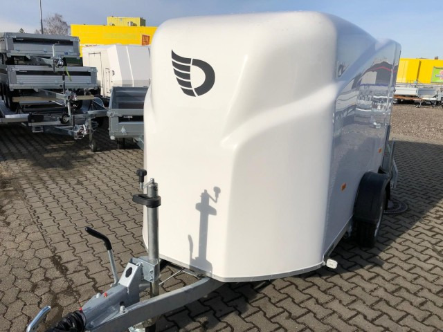 Cheval Liberte Debon Cargo 2 Poly + Türe weiß 1300 kg, 100 km/h, 300x155x168cm - Prikolica sa zatvorenim sandukom: slika 2 Cheval Liberte Debon Cargo 2 Poly + Türe weiß 1300 kg, 100 km/h, 300x155x168cm - Prikolica sa zatvorenim sandukom: slika 2