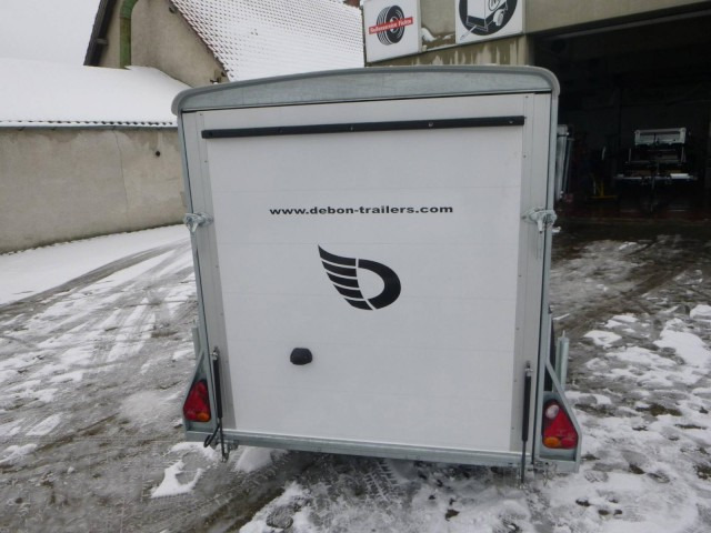 Prikolica sa zatvorenim sandukom novi Cheval Liberte Debon Cargo 2 Poly + Türe weiß 1300 kg, 100 km/h, 300x155x168cm: slika 13 Prikolica sa zatvorenim sandukom novi Cheval Liberte Debon Cargo 2 Poly + Türe weiß 1300 kg, 100 km/h, 300x155x168cm: slika 13