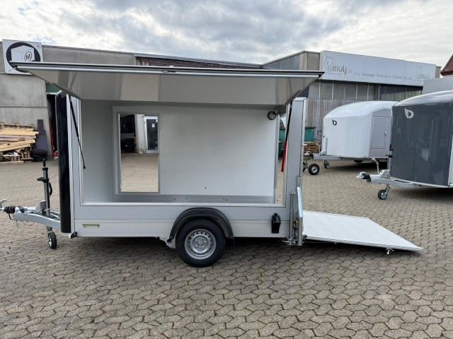 Cheval Liberte Debon Roadster 300, C300 Sandwich + Türe + Klappe 1300 kg, 100 km/h, 300x155x190cm - Prikolica sa zatvorenim sandukom: slika 1 Cheval Liberte Debon Roadster 300, C300 Sandwich + Türe + Klappe 1300 kg, 100 km/h, 300x155x190cm - Prikolica sa zatvorenim sandukom: slika 1