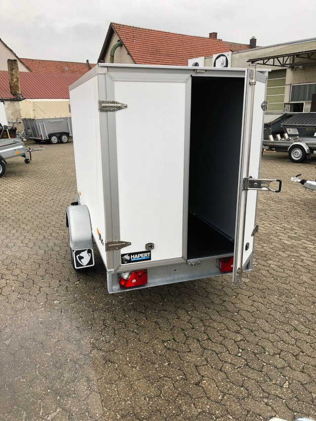 Hapert Sapphire L-1 250x130x150cm, ZG 1,35 to., Koffer Türe - Prikolica sa zatvorenim sandukom: slika 4 Hapert Sapphire L-1 250x130x150cm, ZG 1,35 to., Koffer Türe - Prikolica sa zatvorenim sandukom: slika 4