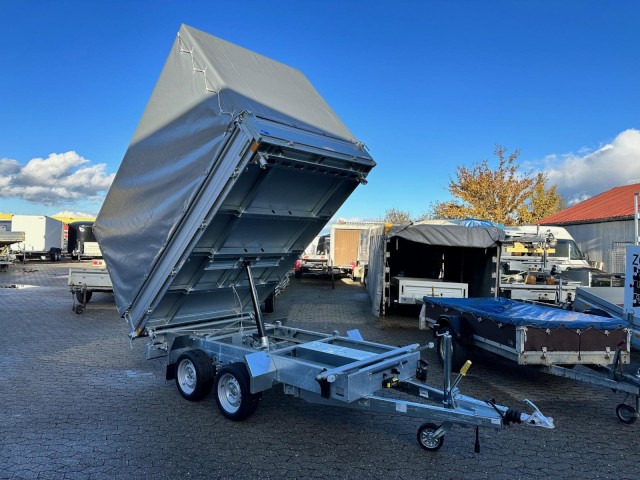 Humbaur 3-Seitenkipper HTK 3500.31 Alu, 3140 x 1750 x 350 mm, 3,5 to. - Prikolica istovarivača: slika 2 Humbaur 3-Seitenkipper HTK 3500.31 Alu, 3140 x 1750 x 350 mm, 3,5 to. - Prikolica istovarivača: slika 2