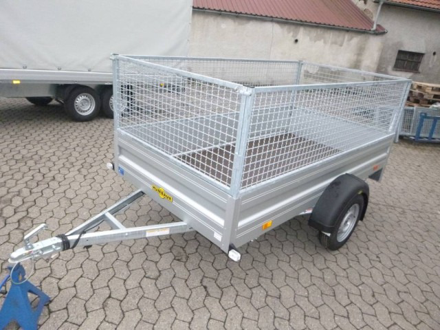 Humbaur HA 752513 mit Laubgitter, 750 kg, 2510 x 1310 x 350 mm - Prikolica za automobil: slika 1 Humbaur HA 752513 mit Laubgitter, 750 kg, 2510 x 1310 x 350 mm - Prikolica za automobil: slika 1