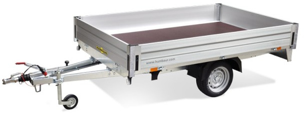 Humbaur HN 132616 Hochlader 1300 kg, 2650 x 1650 x 300mm - Prikolica za automobil: slika 3 Humbaur HN 132616 Hochlader 1300 kg, 2650 x 1650 x 300mm - Prikolica za automobil: slika 3
