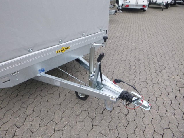 Humbaur HN 254118 Hochlader mit Hochplane 2,5 to. 4100 x 1850 x 350 mm - Prikolica za automobil: slika 2 Humbaur HN 254118 Hochlader mit Hochplane 2,5 to. 4100 x 1850 x 350 mm - Prikolica za automobil: slika 2