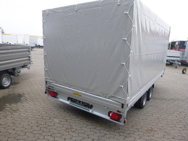 Humbaur HN 254118 Hochlader mit Hochplane 2,5 to. 4100 x 1850 x 350 mm - Prikolica za automobil: slika 4 Humbaur HN 254118 Hochlader mit Hochplane 2,5 to. 4100 x 1850 x 350 mm - Prikolica za automobil: slika 4
