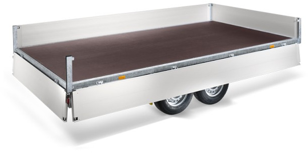 Humbaur HT 202616 Hochlader 2,0 to. 2650 x 1650 x 300 mm - Prikolica za automobil: slika 2 Humbaur HT 202616 Hochlader 2,0 to. 2650 x 1650 x 300 mm - Prikolica za automobil: slika 2
