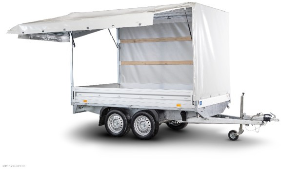 Humbaur HT 253118 Hochlader 2,5 to. mit Aussteller - Prikolica za automobil: slika 3 Humbaur HT 253118 Hochlader 2,5 to. mit Aussteller - Prikolica za automobil: slika 3