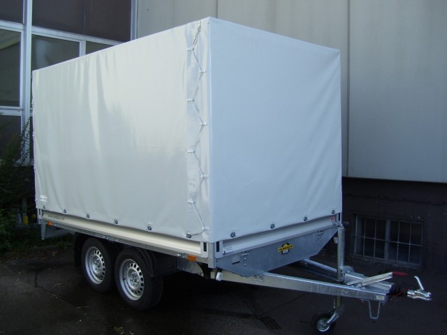 Humbaur HT 253118 Hochlader 2,5 to. mit Hochplane 200 cm - Prikolica za automobil: slika 1 Humbaur HT 253118 Hochlader 2,5 to. mit Hochplane 200 cm - Prikolica za automobil: slika 1