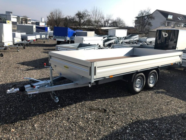 Humbaur HT 354121 Hochlader 3,5 to. 4100 x 2100 x 350 mm - Prikolica za automobil: slika 1 Humbaur HT 354121 Hochlader 3,5 to. 4100 x 2100 x 350 mm - Prikolica za automobil: slika 1