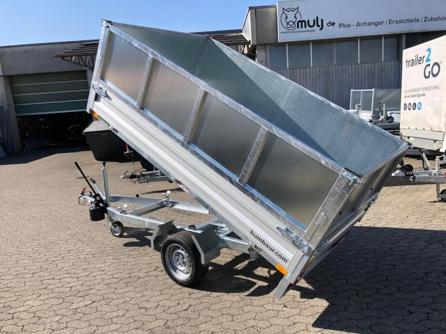 Humbaur HUK 152715 Heckkipper Blechaufsatz 1,5 t. 2680 x 1500 x 300mm - Prikolica istovarivača: slika 1 Humbaur HUK 152715 Heckkipper Blechaufsatz 1,5 t. 2680 x 1500 x 300mm - Prikolica istovarivača: slika 1