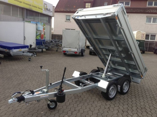 Humbaur HUK 202715 Heckkipper 2,0 t. 2680 x 1500 x 300mm - Prikolica istovarivača: slika 2 Humbaur HUK 202715 Heckkipper 2,0 t. 2680 x 1500 x 300mm - Prikolica istovarivača: slika 2