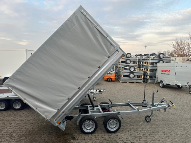 Prikolica istovarivača novi Humbaur HUK 272715 Heckkipper 2,7 t. mit Hochplane 2680 x 1500 x 300mm: slika 8