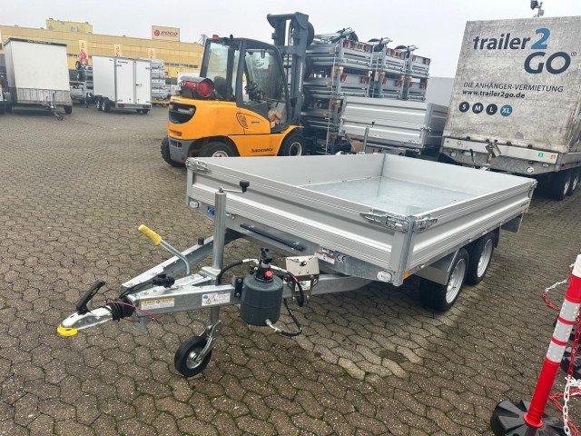 Humbaur HUK 273117 Heckkipper 2,7 t. AkkuFlex 3140 x 1750 x 300 mm - Prikolica istovarivača: slika 1 Humbaur HUK 273117 Heckkipper 2,7 t. AkkuFlex 3140 x 1750 x 300 mm - Prikolica istovarivača: slika 1