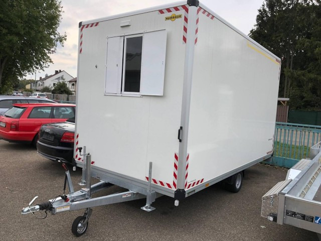 Humbaur Humbaur Bauwagen 15 42 22 -24 PF30, 4195 x 2130 x 2280 mm - Prikolica za automobil: slika 1 Humbaur Humbaur Bauwagen 15 42 22 -24 PF30, 4195 x 2130 x 2280 mm - Prikolica za automobil: slika 1