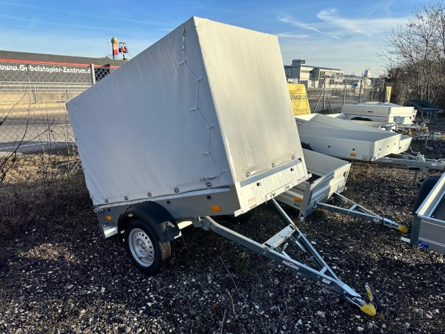 Humbaur Steely DK kippbar Tieflader mit Hochplane 140cm, 750 kg, 2050 x 1095 x 300 mm - Prikolica za automobil: slika 1 Humbaur Steely DK kippbar Tieflader mit Hochplane 140cm, 750 kg, 2050 x 1095 x 300 mm - Prikolica za automobil: slika 1