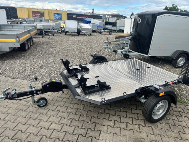 Lorries Motorradanhänger MT-2, 0,75 to. 240 x 174 cm, Alufelgen - Prikolica za motor: slika 2 Lorries Motorradanhänger MT-2, 0,75 to. 240 x 174 cm, Alufelgen - Prikolica za motor: slika 2
