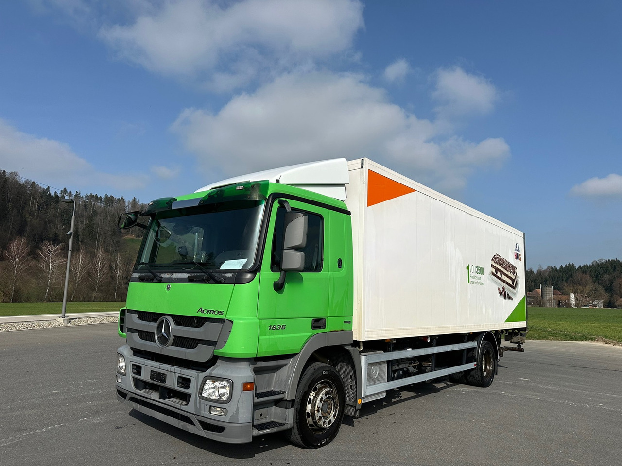 MERCEDES-BENZ Actros 18.36 Kühler Hebebühne - Hladnjača: slika 1 MERCEDES-BENZ Actros 18.36 Kühler Hebebühne - Hladnjača: slika 1