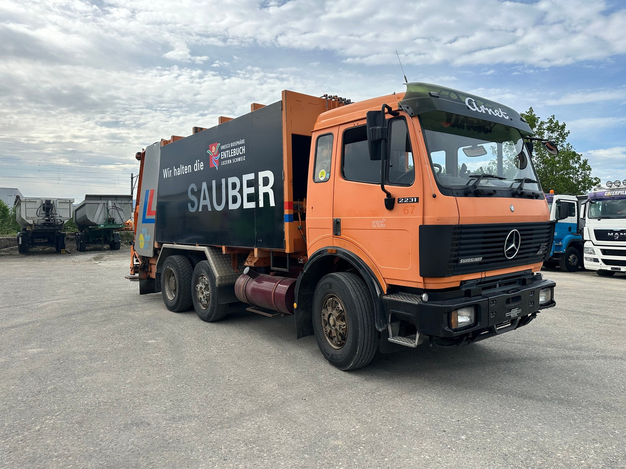 MERCEDES-BENZ SK 2231 6x2 - Kamion za smeće: slika 2 MERCEDES-BENZ SK 2231 6x2 - Kamion za smeće: slika 2