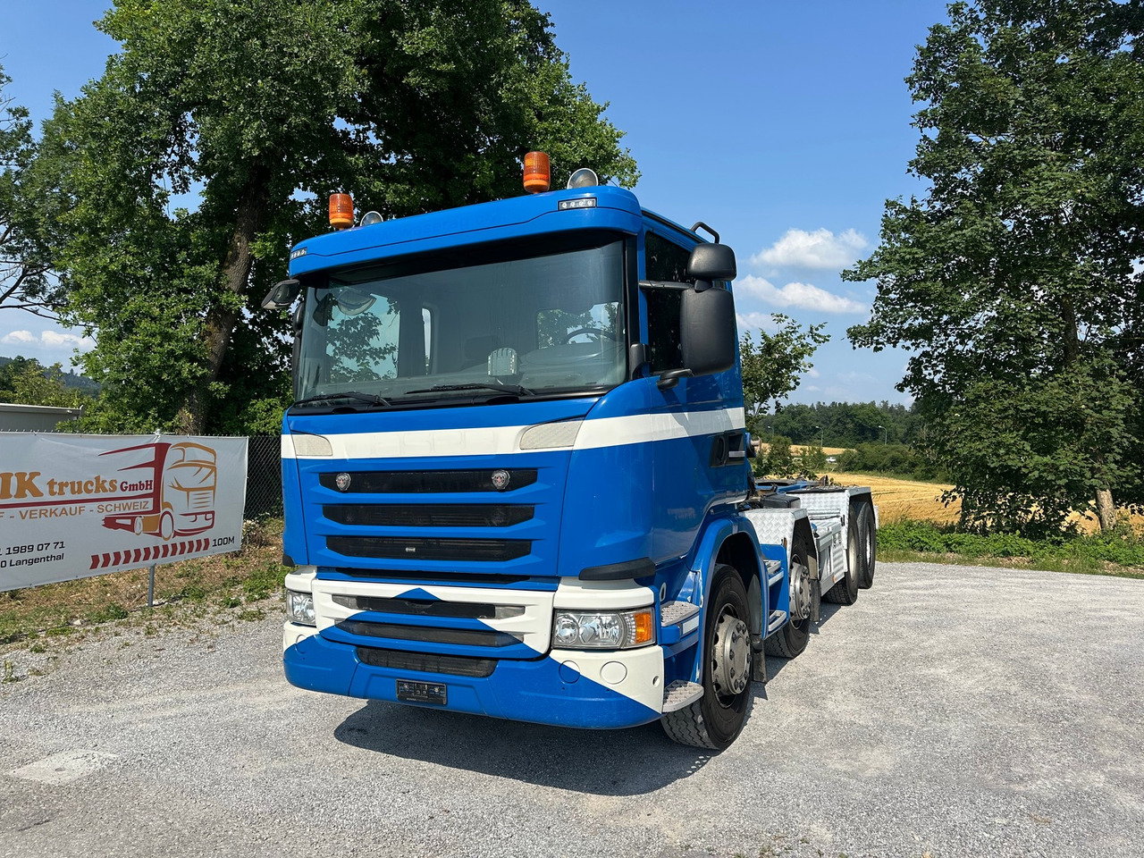 SCANIA G450 8x4 Hiab - Kamion sa hidrauličnom kukom: slika 1 SCANIA G450 8x4 Hiab - Kamion sa hidrauličnom kukom: slika 1