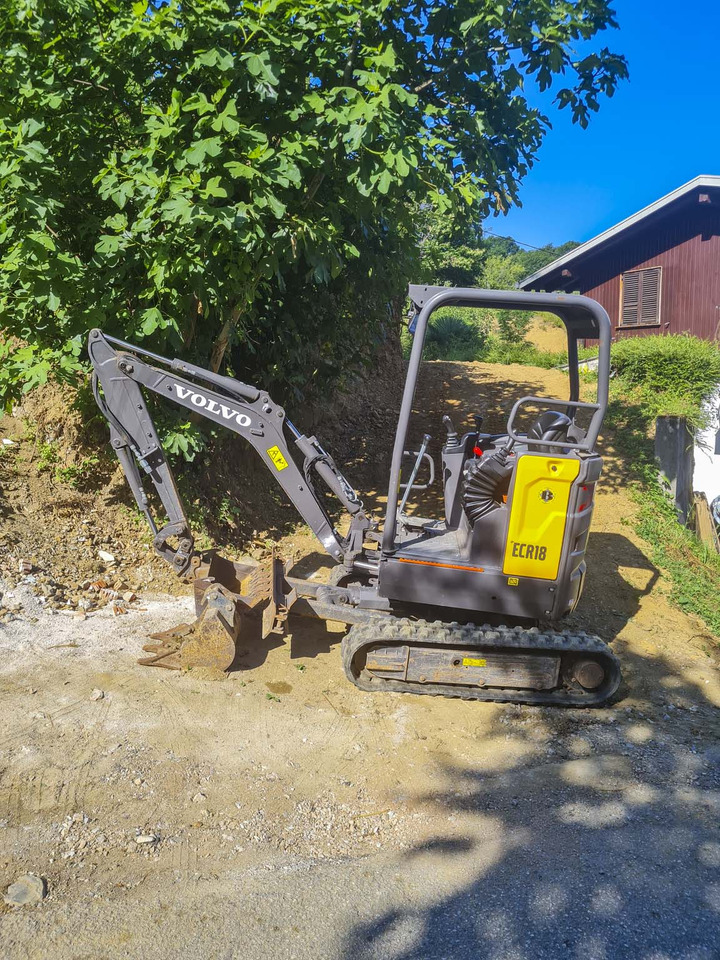 Volvo ECR18E - Mini bager: slika 1 Volvo ECR18E - Mini bager: slika 1