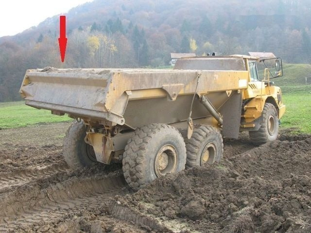 Volvo tailgate  Volvo A25, A30, A35 articulated dump - Karoserija i eksterijer za Zglobni kiper: slika 1 Volvo tailgate  Volvo A25, A30, A35 articulated dump - Karoserija i eksterijer za Zglobni kiper: slika 1